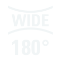 180° Angle of View