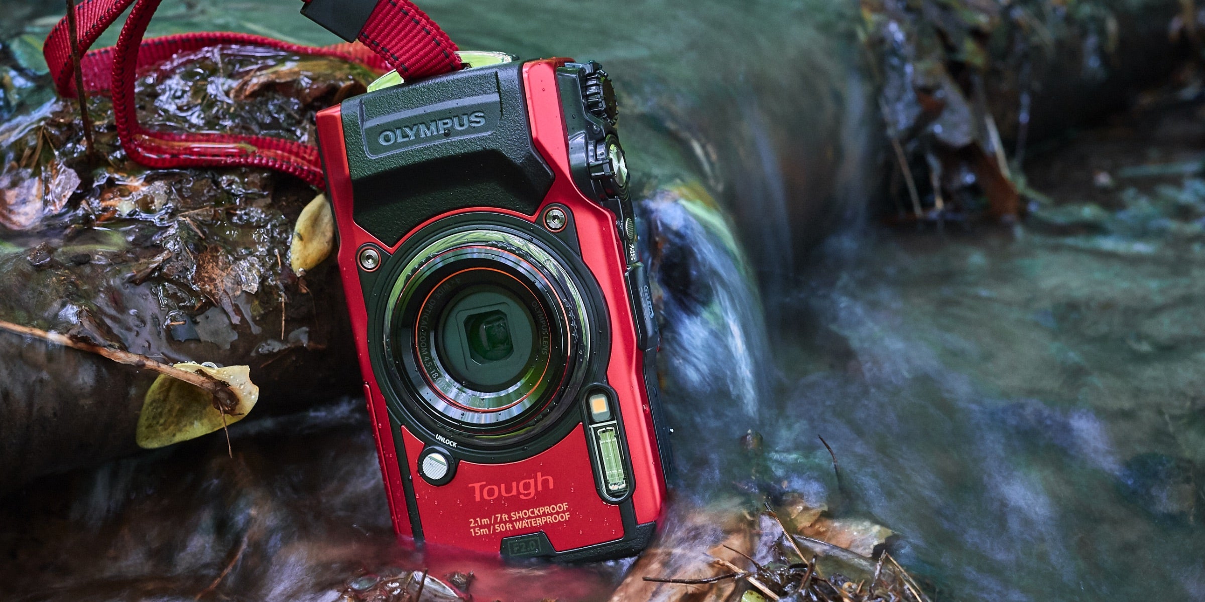 Tough TG-6 in creek